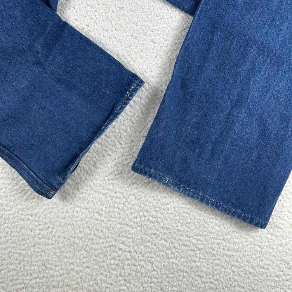 Vintage Wrangler Jeans Mens 42x36 Bootcut Cowboy Scovill Zipper USA 82611NV 70s